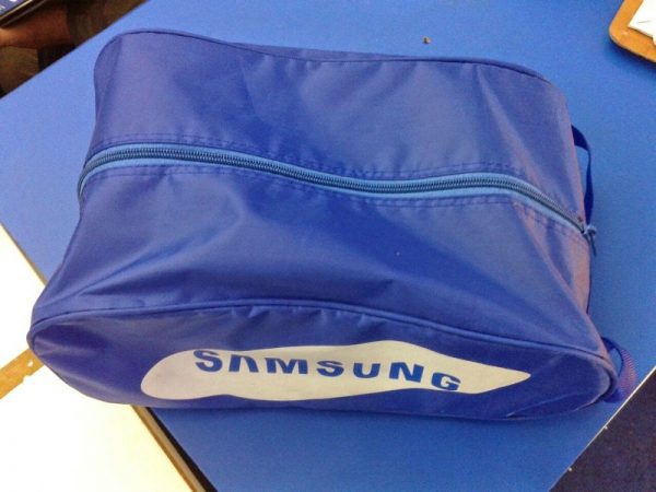 custom tas sepatu futsal bola